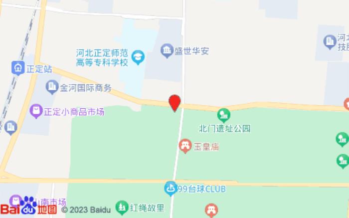 唐年酒店(正定國際店)位置圖 唐年酒店(正定國際店)位置圖
