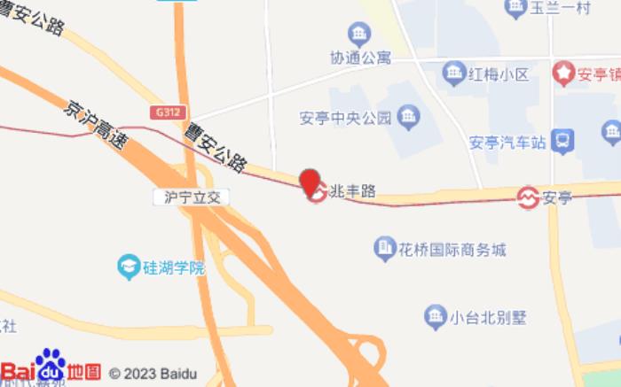 如家睿柏云酒店(昆山兆豐路地鐵站店)位置圖 如家睿柏云酒店(昆山兆豐路地鐵站店)位置圖