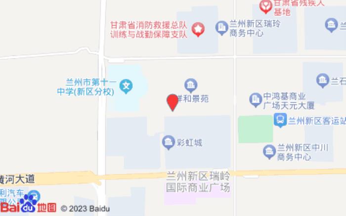 尚客優悅酒店(中川機場彩虹城店)位置圖 尚客優悅酒店(中川機場彩虹城店)位置圖
