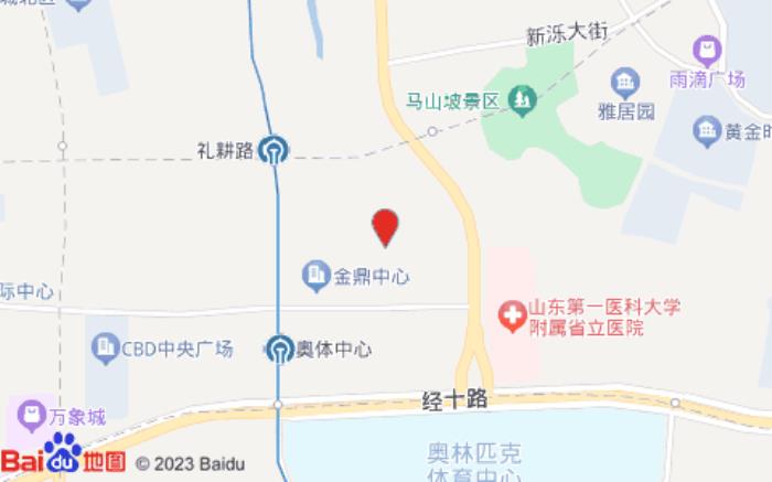 銀座佳驛酒店(奧體中心店)位置圖 銀座佳驛酒店(奧體中心店)位置圖