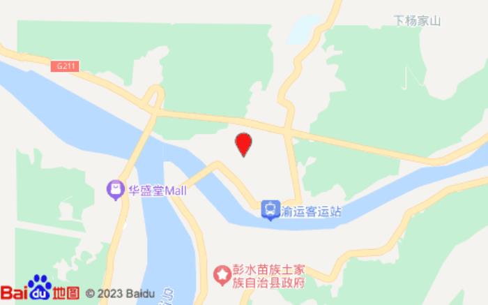 iu酒店(彭水黔龍陽光國際店)位置圖 iu酒店(彭水黔龍陽光國際店)位置圖