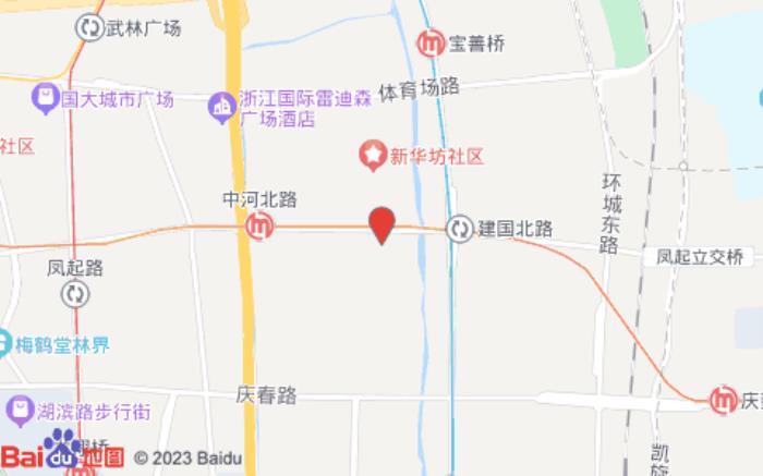 智尚酒店(杭州西湖鳳起路店)位置圖