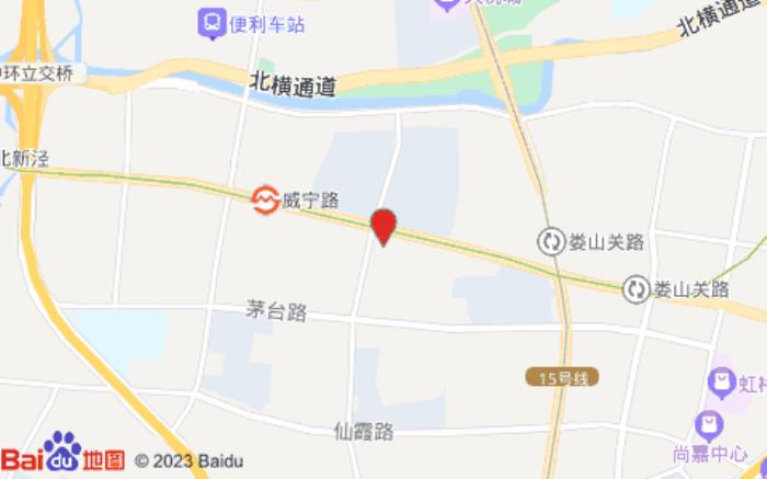 唯庭酒店(上海天山路店)位置圖 唯庭酒店(上海天山路店)位置圖