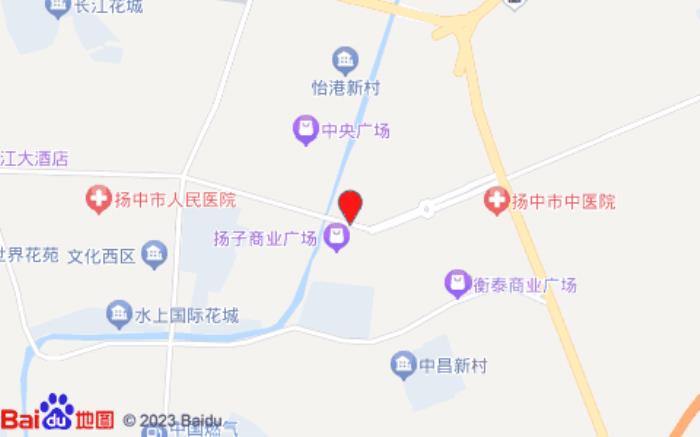 漢庭酒店(揚中步行街店)位置圖 漢庭酒店(揚中步行街店)位置圖