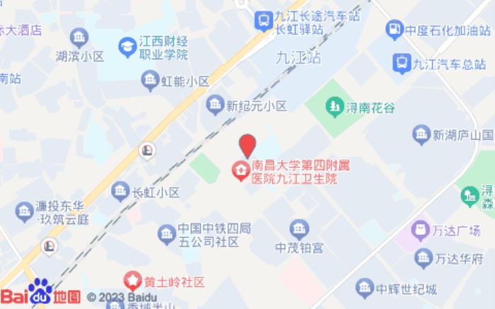 錦江之星酒店(九江火車站京九路店)位置圖 錦江之星酒店(九江火車站京九路店)位置圖