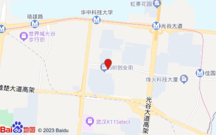 漢庭酒店(武漢華科大創業街店)位置圖 漢庭酒店(武漢華科大創業街店)位置圖
