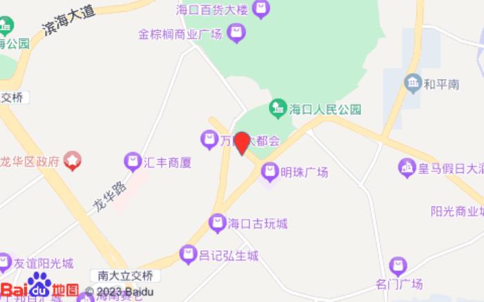 華發假日酒店(華發大廈店)位置圖 華發假日酒店(華發大廈店)位置圖