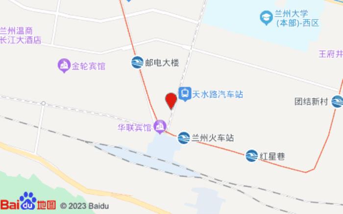 蘭州銳思特酒店(蘭州火車站店)位置圖 蘭州銳思特酒店(蘭州火車站店)位置圖