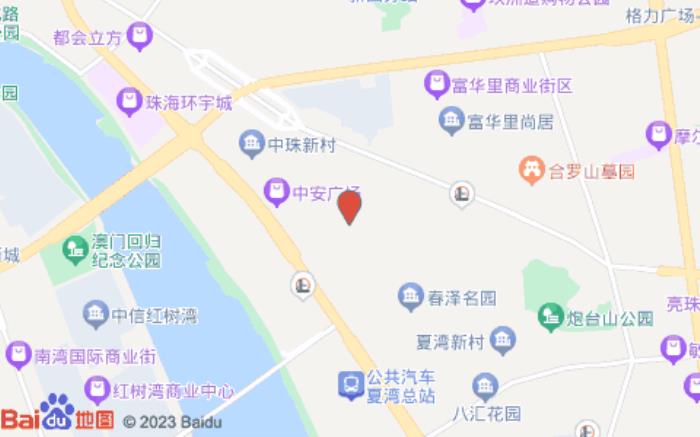 如家華驛精選酒店(珠海拱北口岸店)位置圖