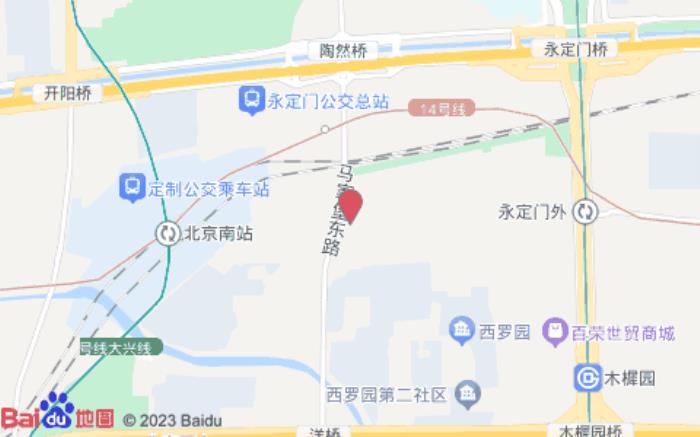 海友酒店(北京南站店)位置圖 海友酒店(北京南站店)位置圖
