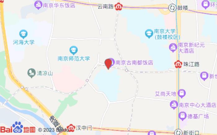 全季酒店(南京廣州路省人民醫院店)位置圖 全季酒店(南京廣州路省人民醫院店)位置圖