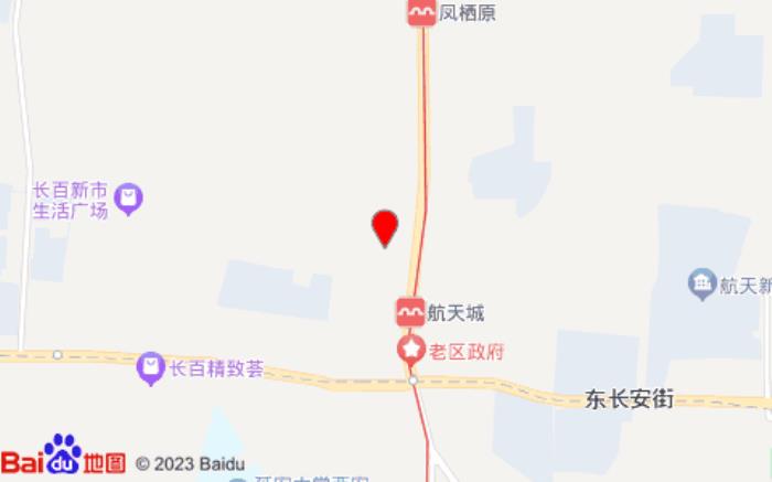 鴻運賓館(韋曲北街店)位置圖 鴻運賓館(韋曲北街店)位置圖