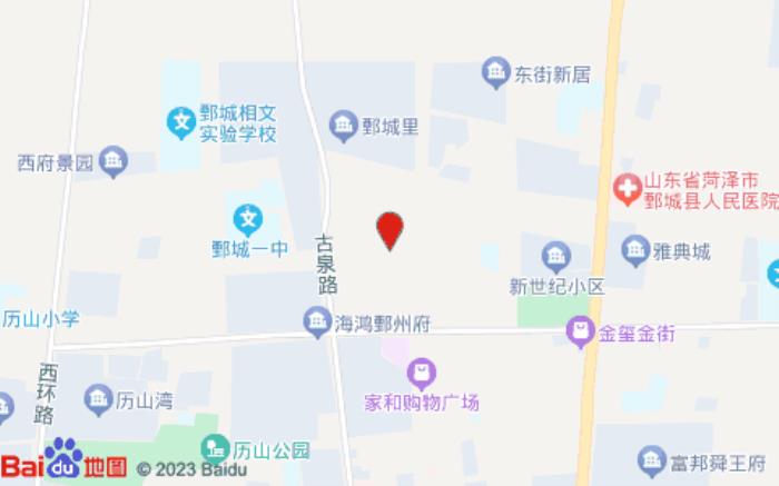 如家商旅(金標)菏澤鄄城魯商城市廣場店位置圖 如家商旅(金標)菏澤鄄城魯商城市廣場店位置圖