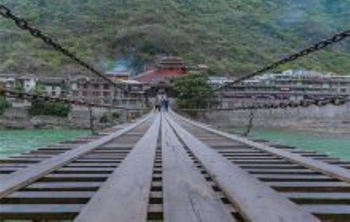 瀘定橋四川景點 瀘定橋四川景點