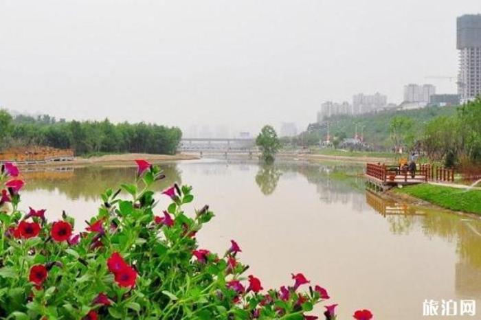 西安浐灞桃花潭公園 西安浐灞桃花潭公園