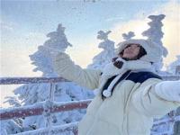 廬山旅游私人導游美麗空姐煙乾霞